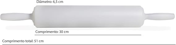 Rolo p/ Massa 30 x 6,5 cm Profissional 2