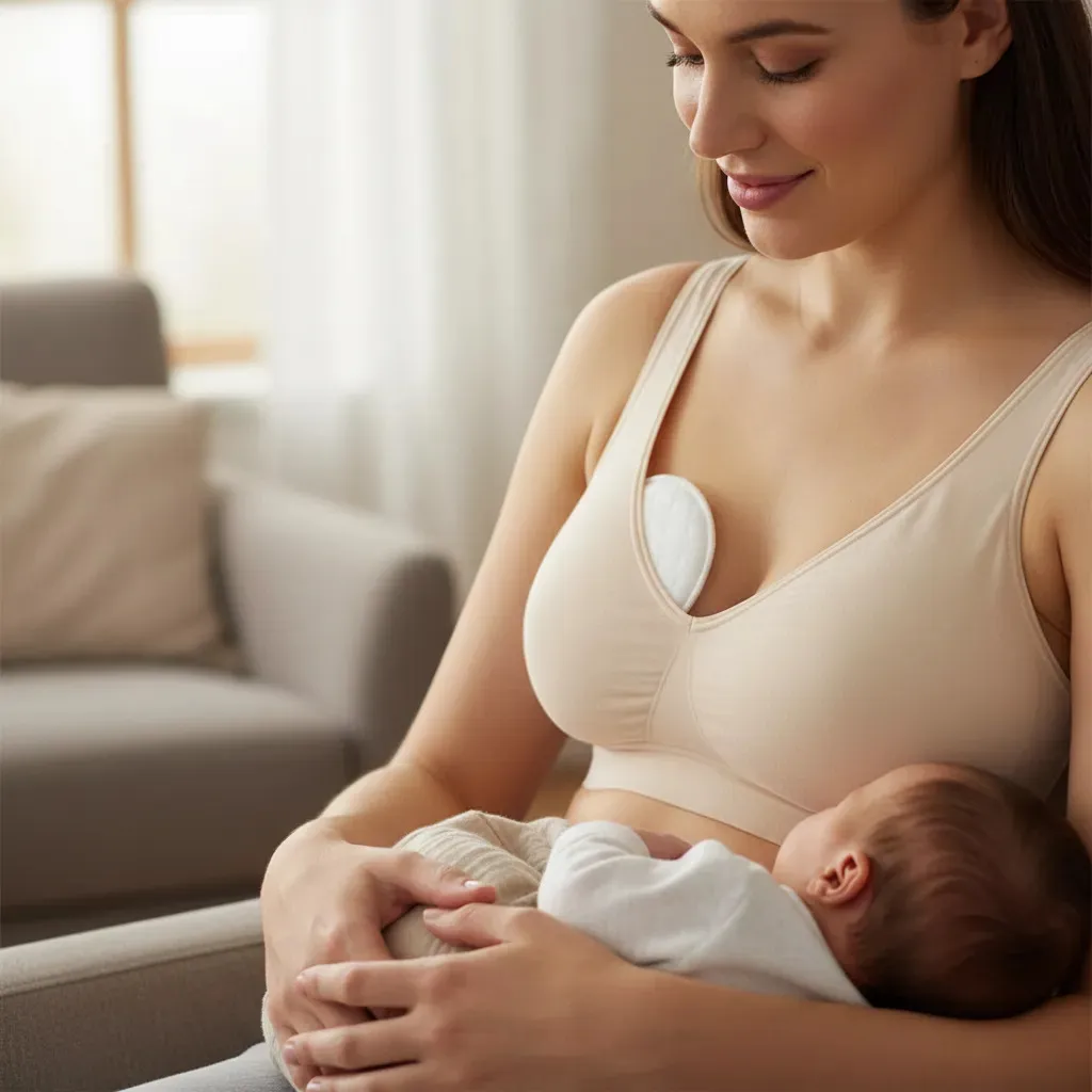 Absorvente Lavável para Seios  2