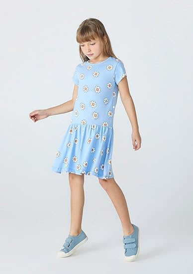 Vestido Infantil Curto Estampado 3