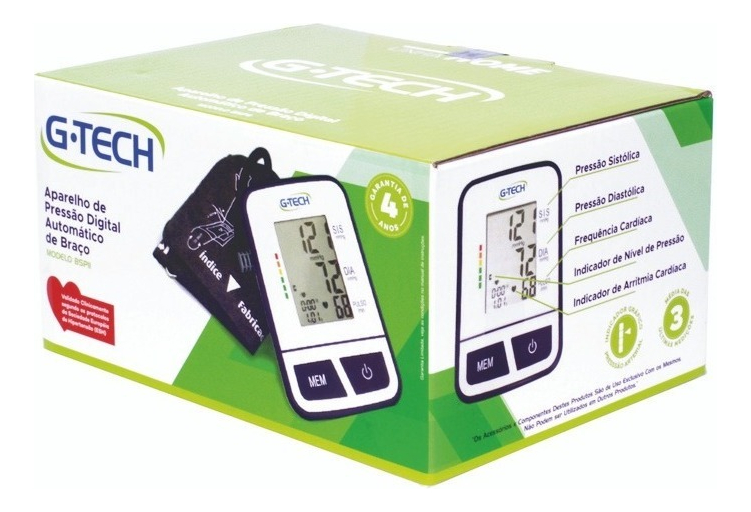 Aparelho de Pressão Digital Automático de Braço 3