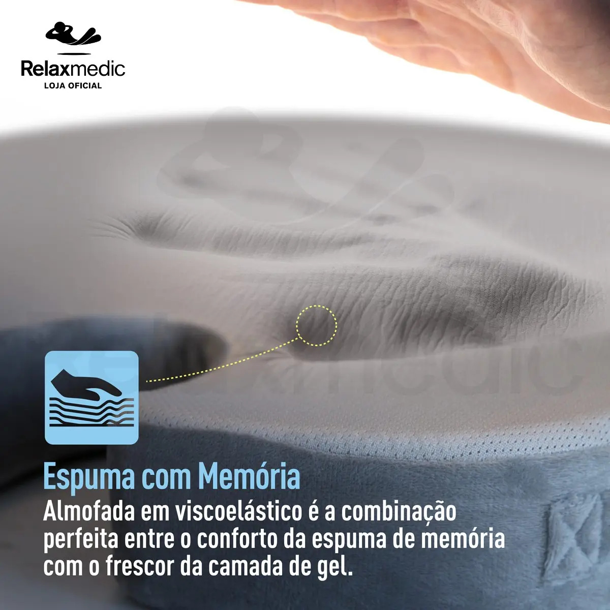 Almofada Cóccix Gel Dr. Coluna 2