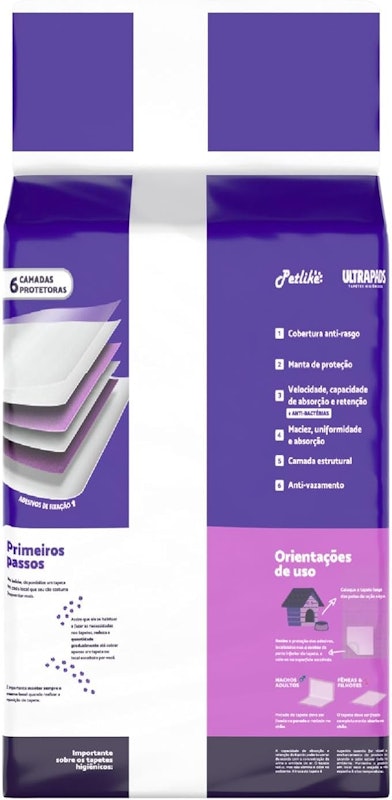 Tapete Higiênico Ultra Pads Lavanda 2