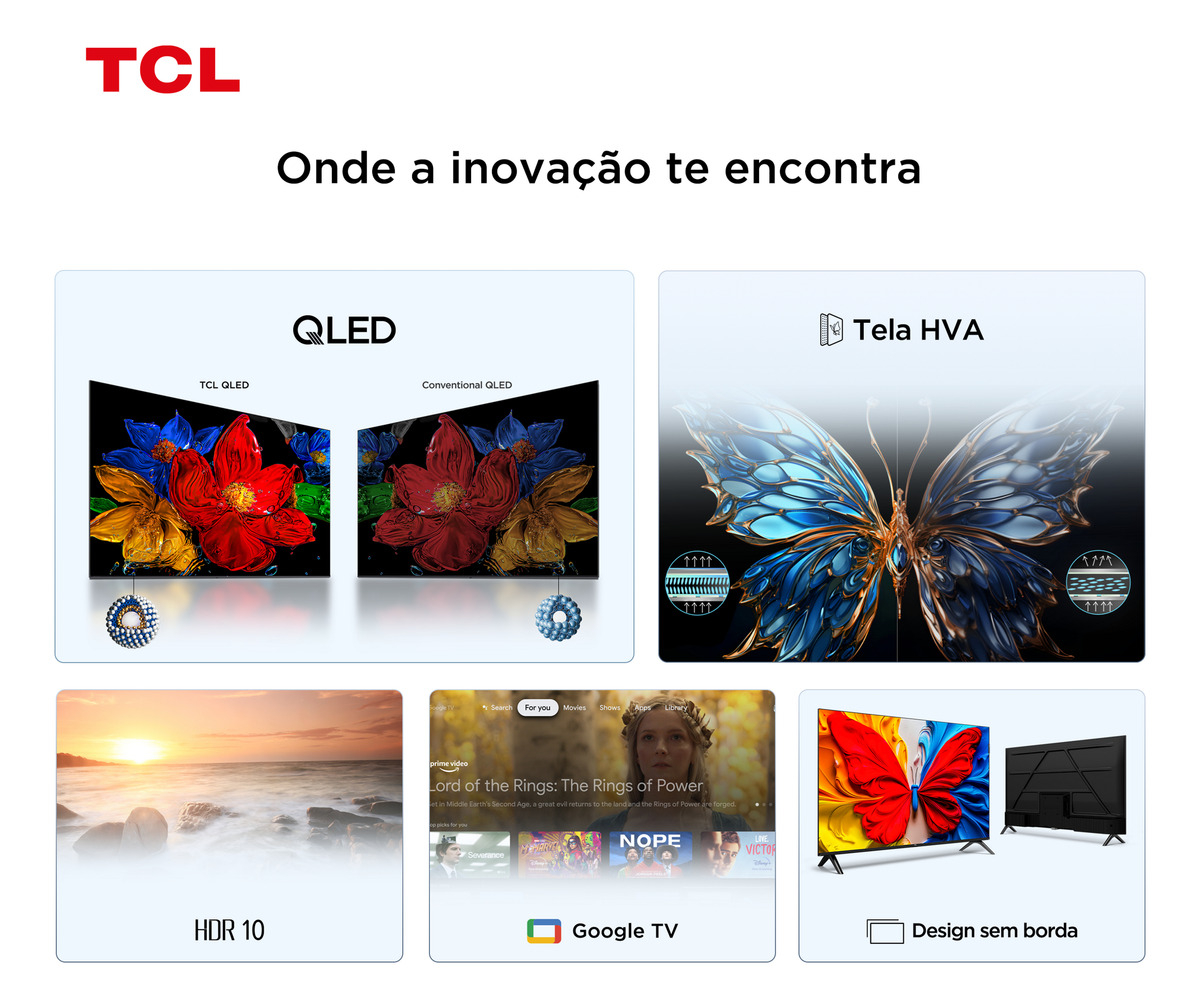 TCL QLED Smart TV 40” 40S5K 4