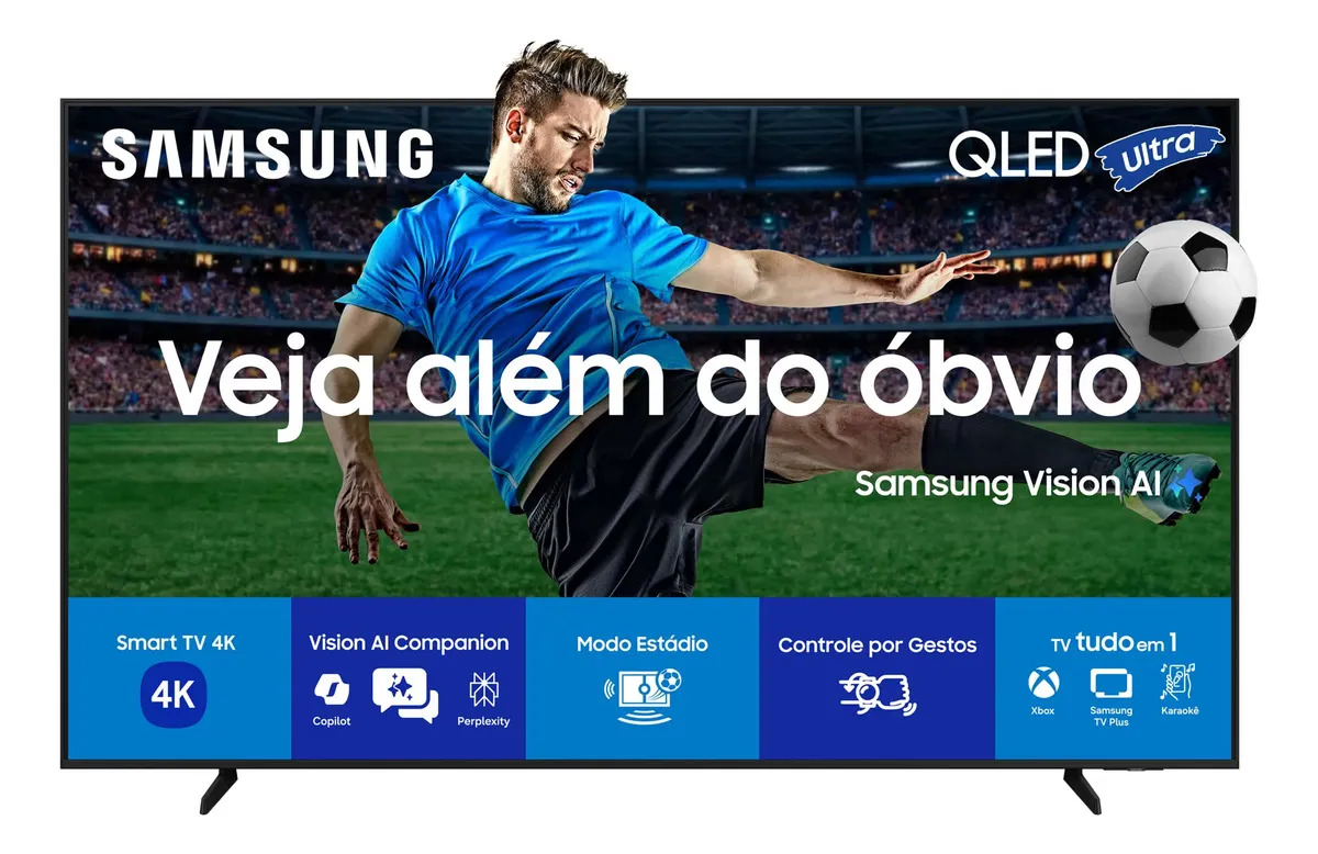 Vision AI TV 50 Polegadas QLED 4K Q7F 2025 1