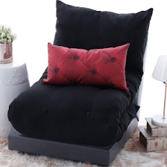 Futon Dobrável de Espuma Solteiro