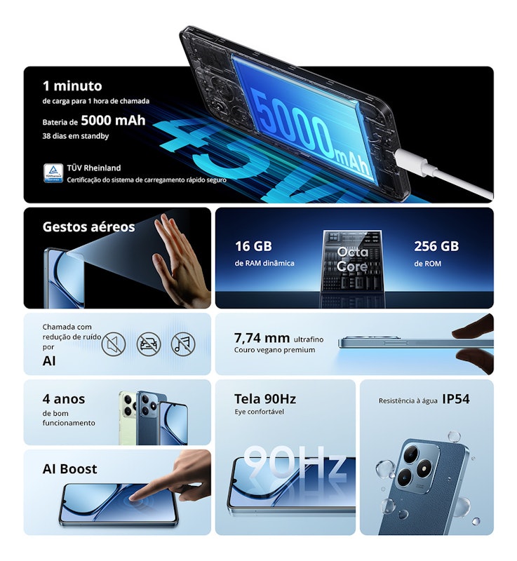 Smartphone Realme C63 3