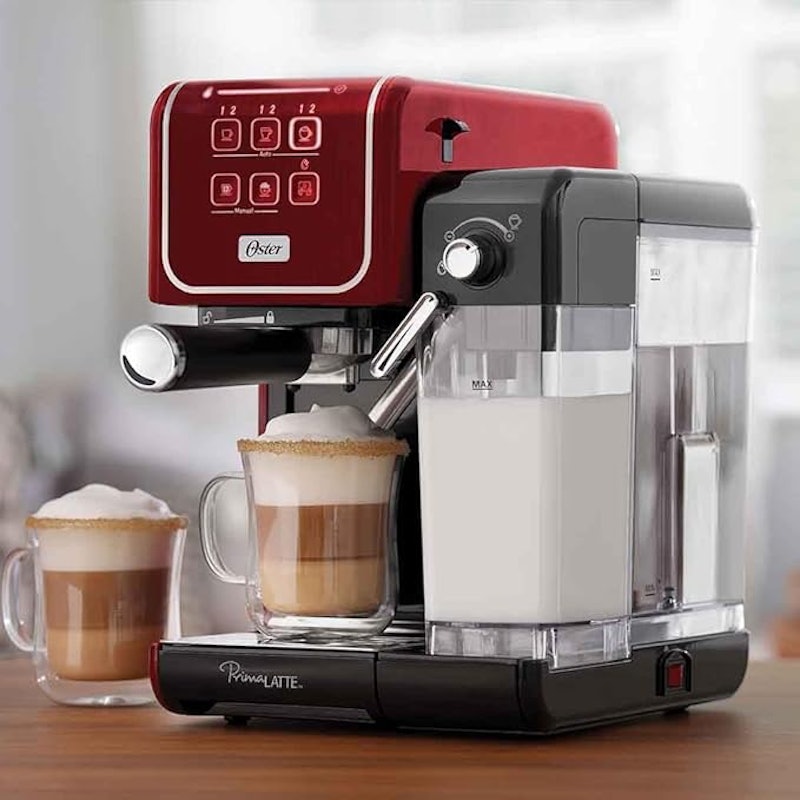 Cafeteira Espresso Oster PrimaLatte Touch Red para Cápsula, Pó e Sachê 5