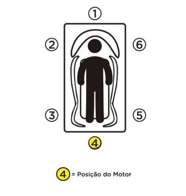 Banheira de Hidromassagem Double Tahiti Branca em Acrílico Luxo com Aquecedor 3