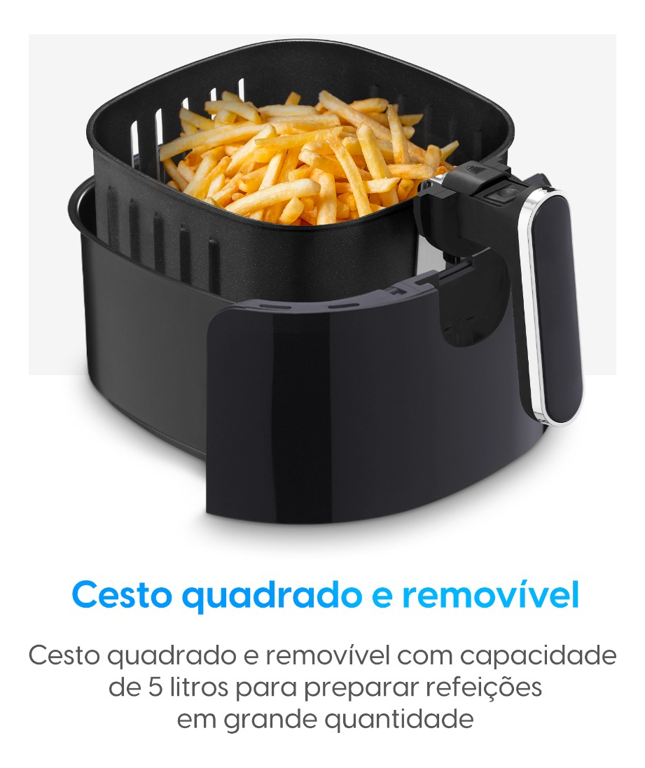 Fritadeira Air Fryer Visio Fry 5 L 4