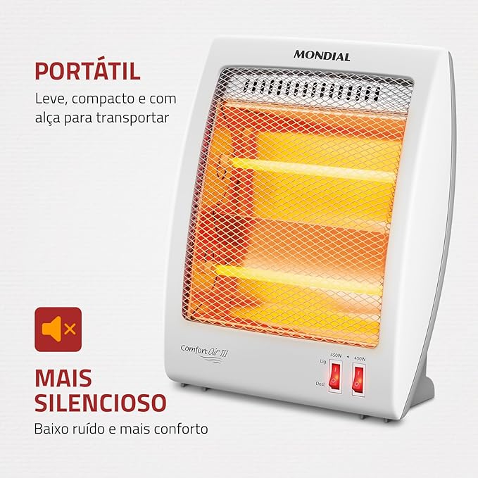 Aquecedor Quartzo Comfort Air III 4