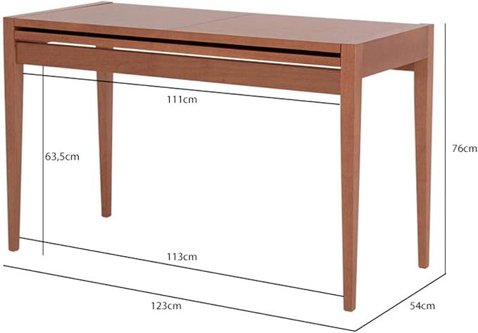 Mesa de Jantar Extensível Pina - Amêndoa 3