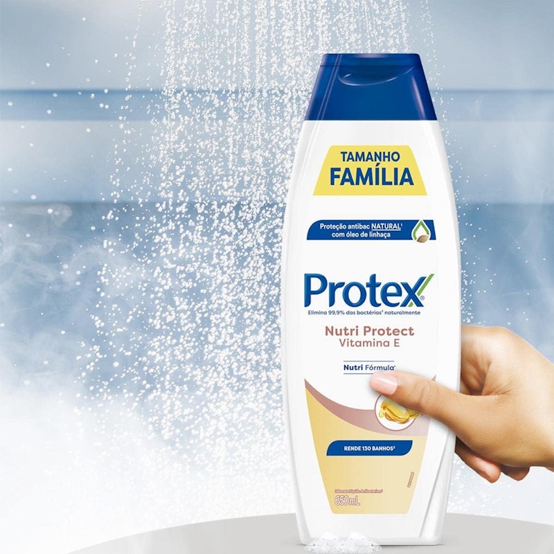 Sabonete Líquido Antibacteriano para Corpo Protex Nutri Protect 4
