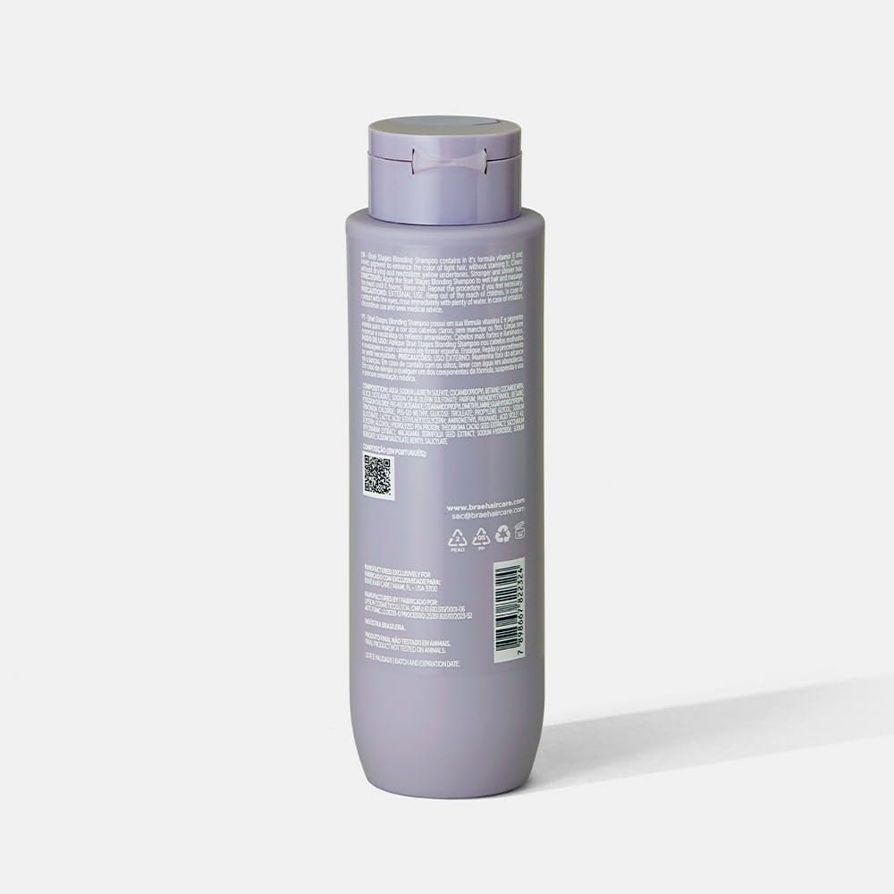 Braé Stages Blonding - Shampoo Matização para Loiras 2