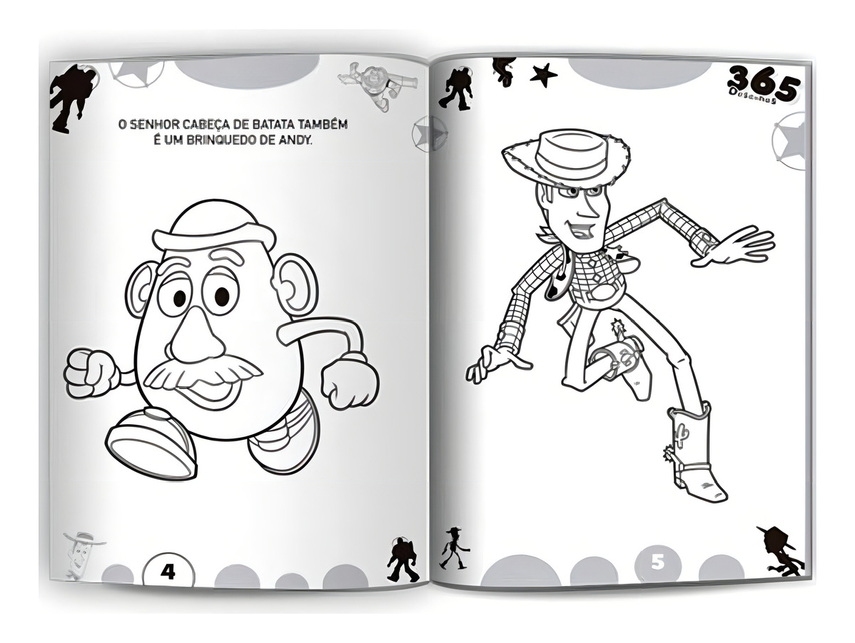 365 Desenhos para Colorir Disney Pixar 2