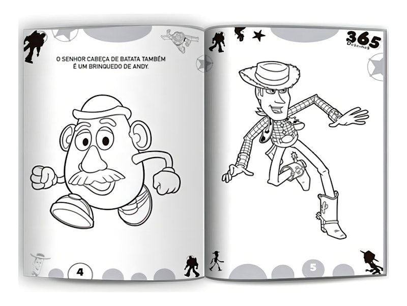 365 Desenhos para Colorir Disney Pixar 2
