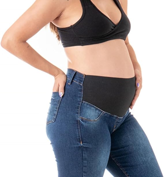 Calça para Gestante Jeans com Elástico 3