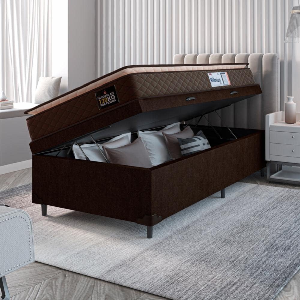 Cama Box Baú de Solteiro Millenium  3