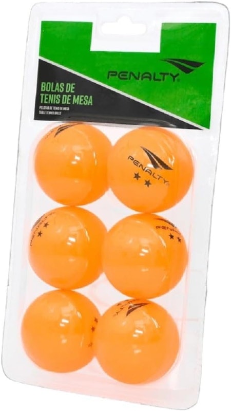 Kit 6 Bolas de Tenis de Mesa Penalty 1