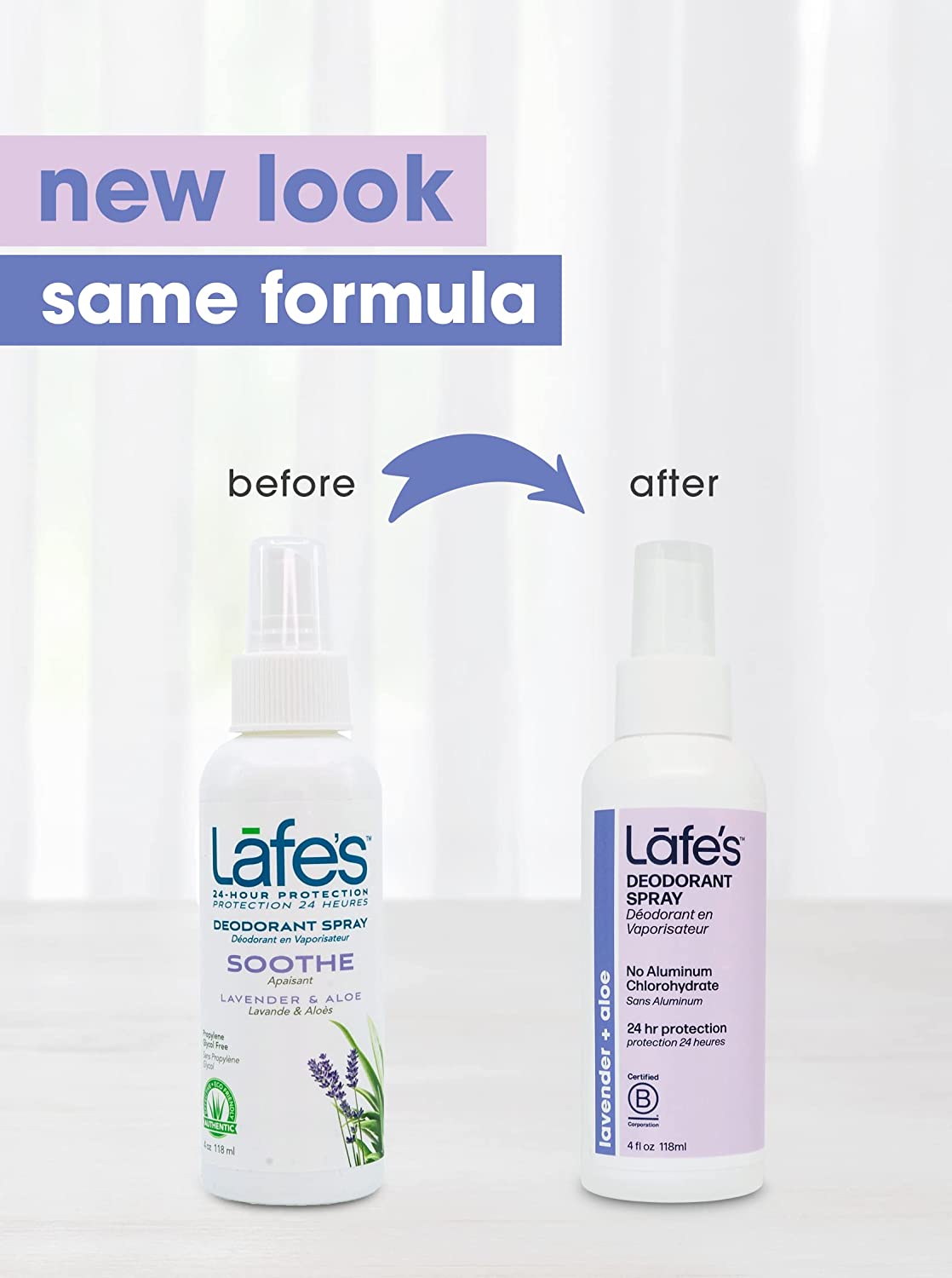 Desodorante Spray Lafe's Lavender Mineral Salt (Rock Salt) 2