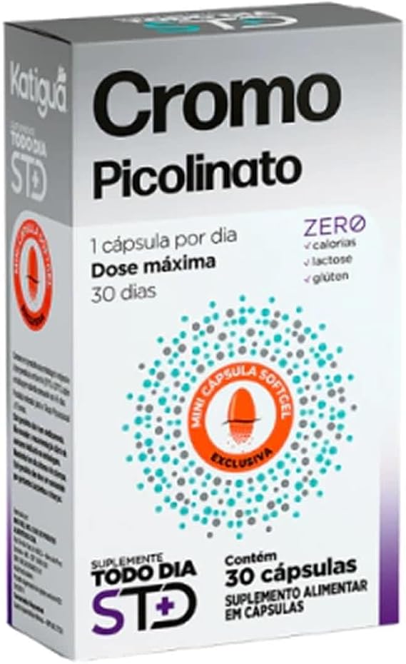 Picolinato de Cromo 250 mcg Katiguá 1