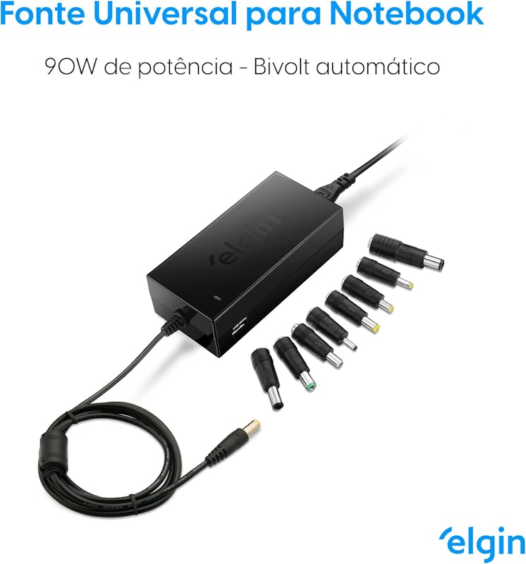 Fonte Universal para Notebook 90 W Elgin 2