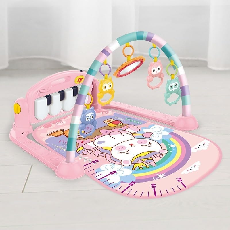 Tapete de Atividade Musical Piano Interativo Unicórnio 1