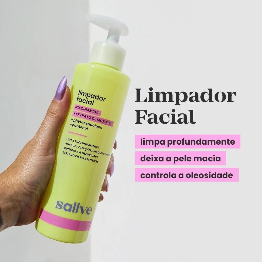 Limpador Facial Sallve 5