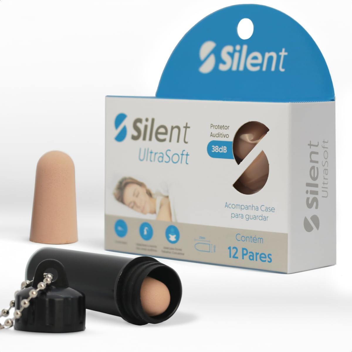Protetor Auricular Silent Earplug Ultra 4