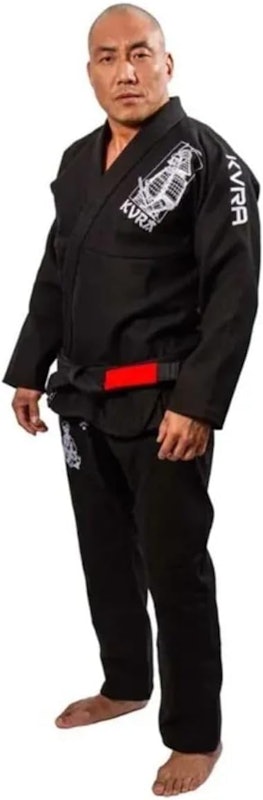Kimono de Jiu-Jitsu KVRA Samurai Preto 2