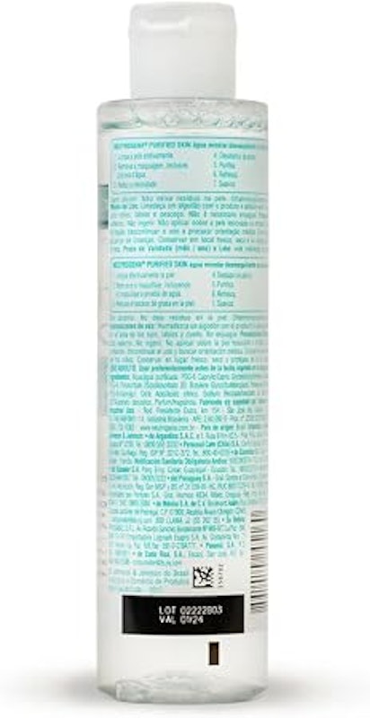 Água Micelar Demaquilante Purified Skin 5