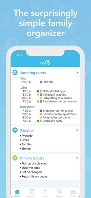 Cozi Family Organizer 4