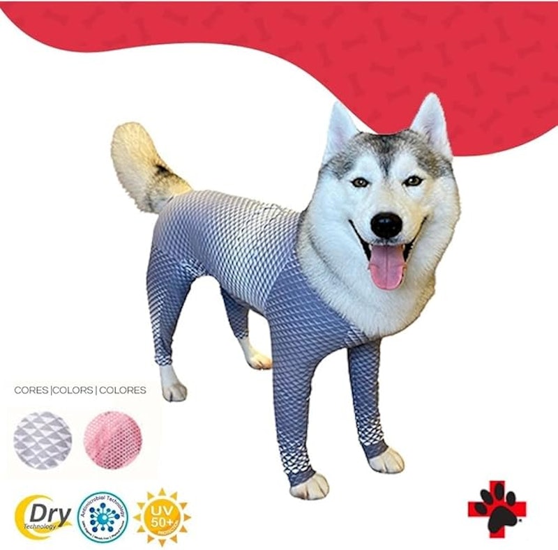 Roupa Protetora e Pós-Cirúrgica para Corpo e Membro de Cachorros 2