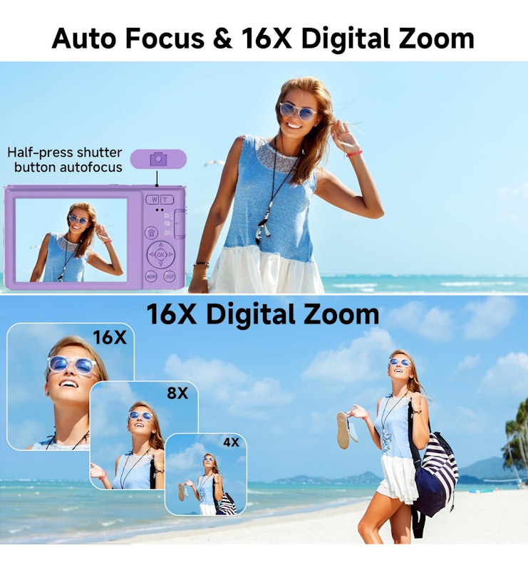 Câmera Digital 4K 4
