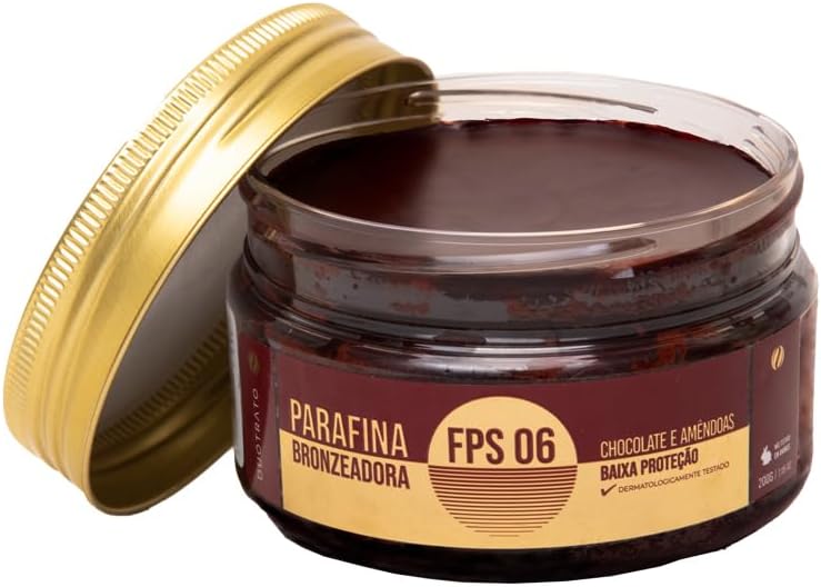 Parafina Bronzeadora FPS 6 Chocolate e Amêndoas Duotrato 2