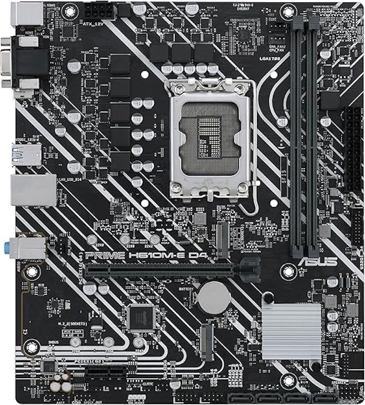 Placa-Mãe Prime H610M-E D4 2