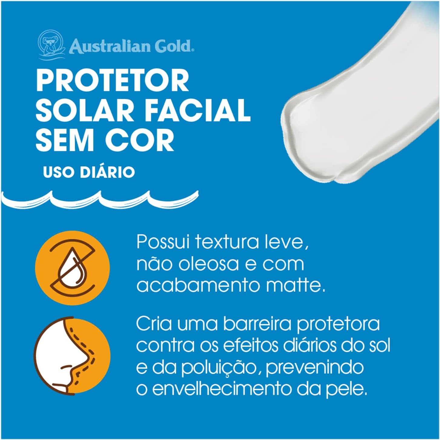 Protetor Solar Facial Gel Creme 5