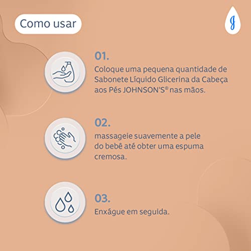 Sabonete Líquido de Glicerina JOHNSON'S Baby 5