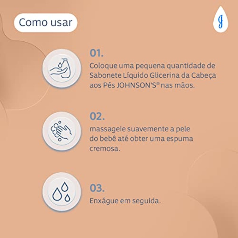 Sabonete Líquido de Glicerina JOHNSON'S Baby 5