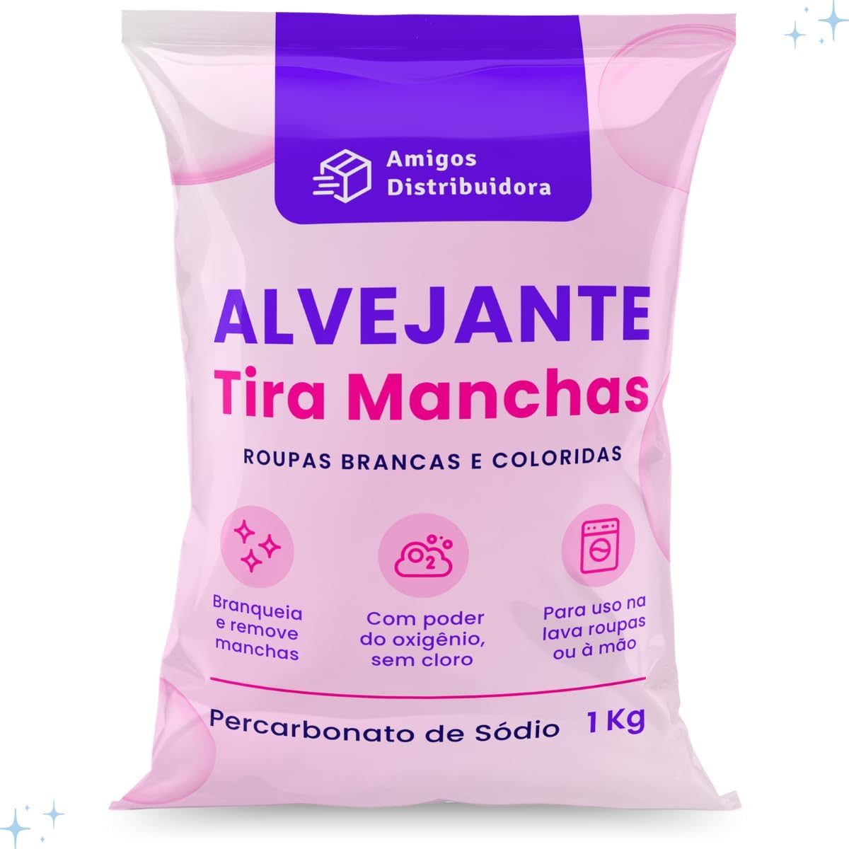 Percarbonato de Sódio Alvejante Sem Cloro 1 kg 1