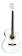 STRINBERG Violão Eletroacústico Aço Berlin WH Branco 1