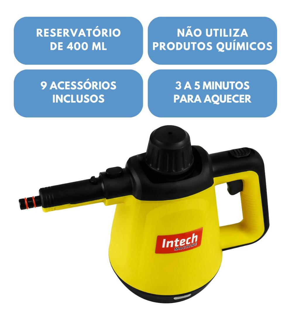 Higienizador a Vapor Top Clean 3