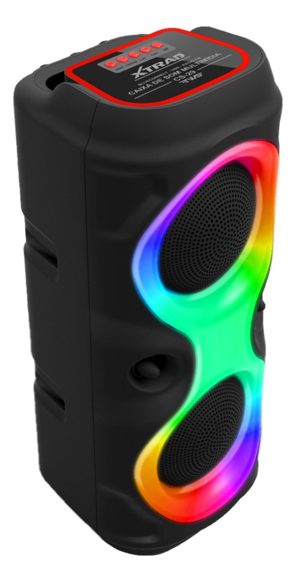Caixa de Som Multimídia sem Fio RGB 2