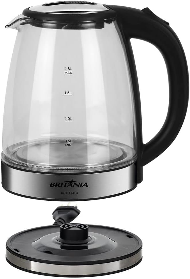 Chaleira Elétrica Glass 1,8 L Light Control 2