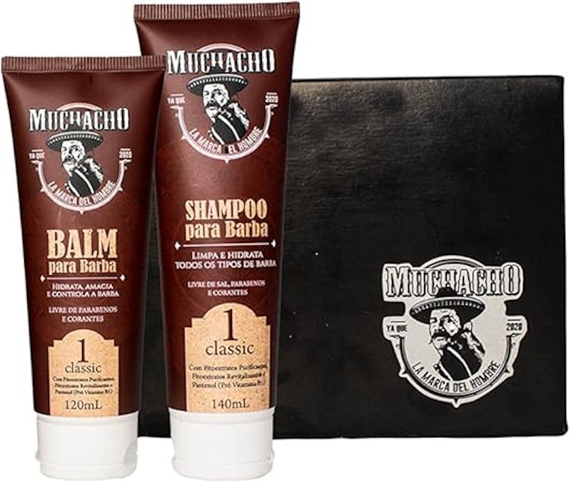 Kit Shampoo para Barba + Balm para Barba Classic 1
