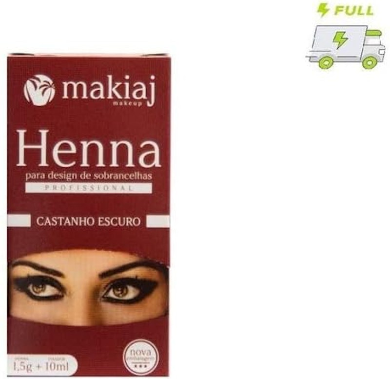 Henna para Design de Sobrancelhas em Pó 1