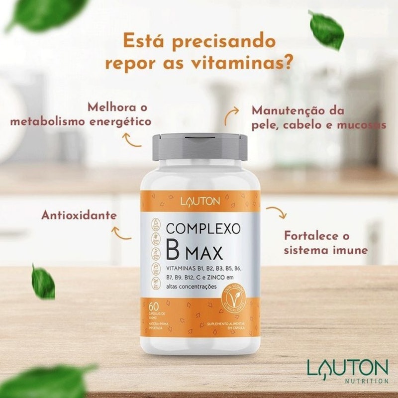 Complexo B Max Lauton Nutrition 4