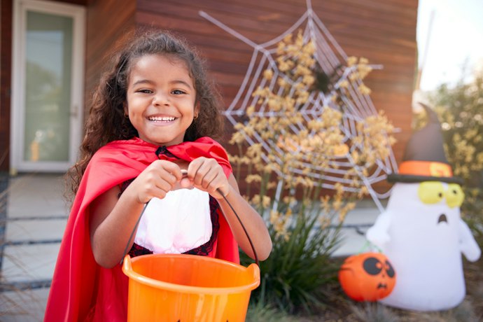 Se Atente ao Tamanho da Fantasia de Halloween Infantil