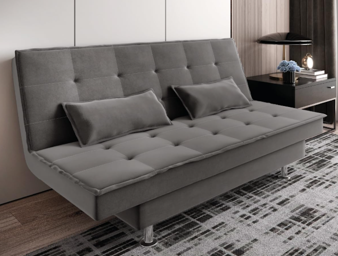 Se Busca Durabilidade, Prefira Sofá-Cama de Microfibra ou Suede de Alta Qualidade