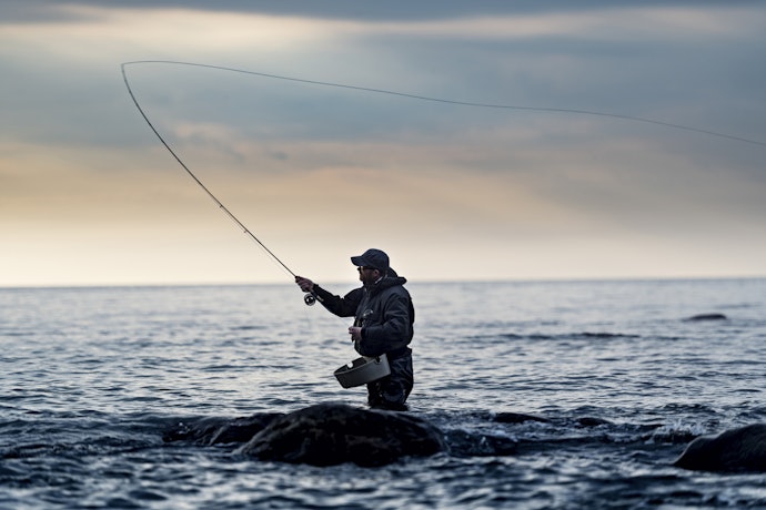 Verifique o Comprimento da Linha de Pesca