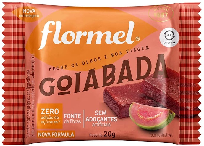Para Levar a Goiabada na Bolsa, Prefira Embalagens de 20 g